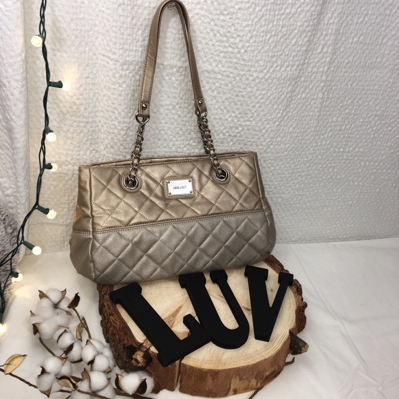 🧨 3for $30 Nine West Large Metallic Shoulder Bag - Picture 3 of 8